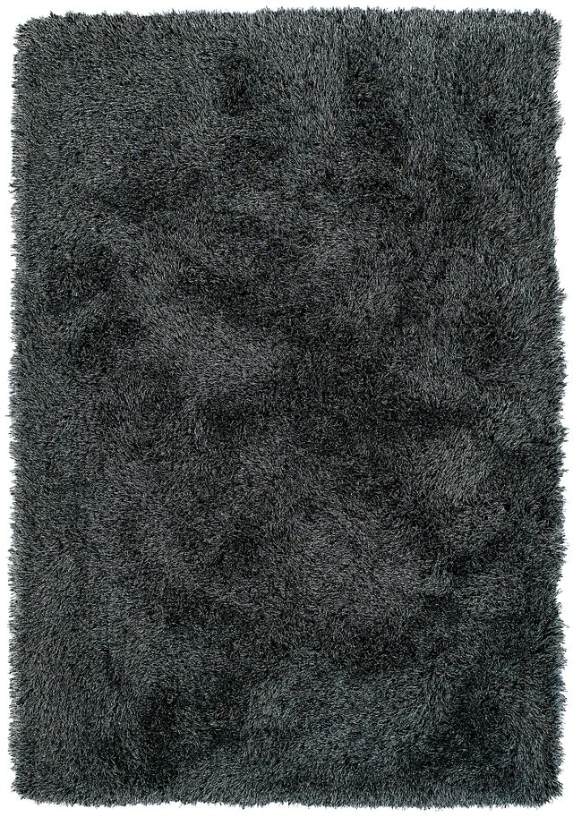 Impact Black 8x10 Area Rug