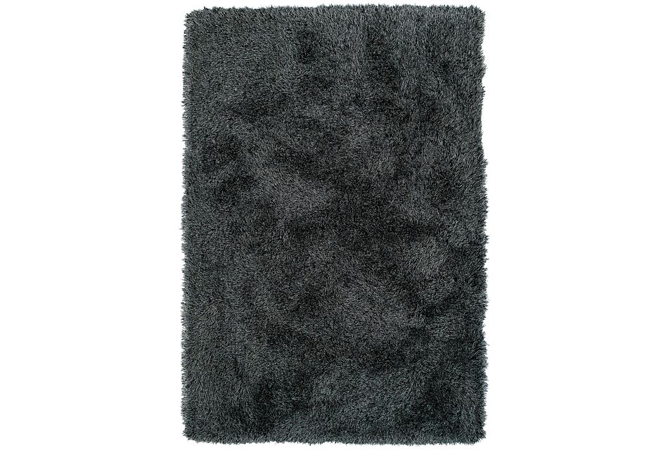 Impact Black 8x10 Area Rug