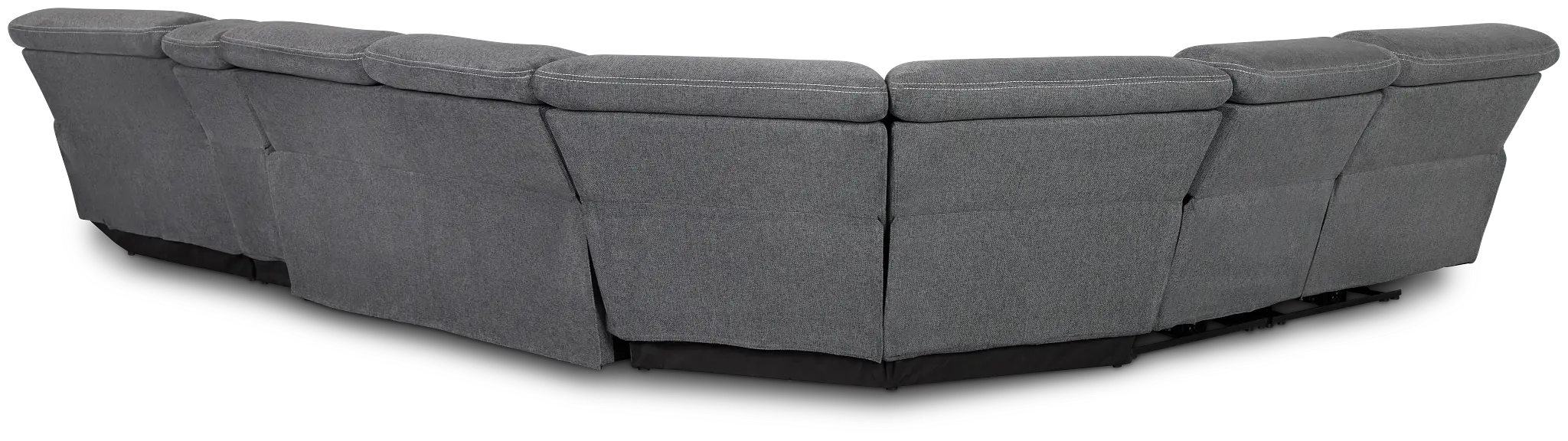 Callum Dark Gray Storage Medium Right Triple Power Chaise Sleeper Sectional Callum Dark Gray Storage Medium Right Triple Power Chaise Sleeper Sectional