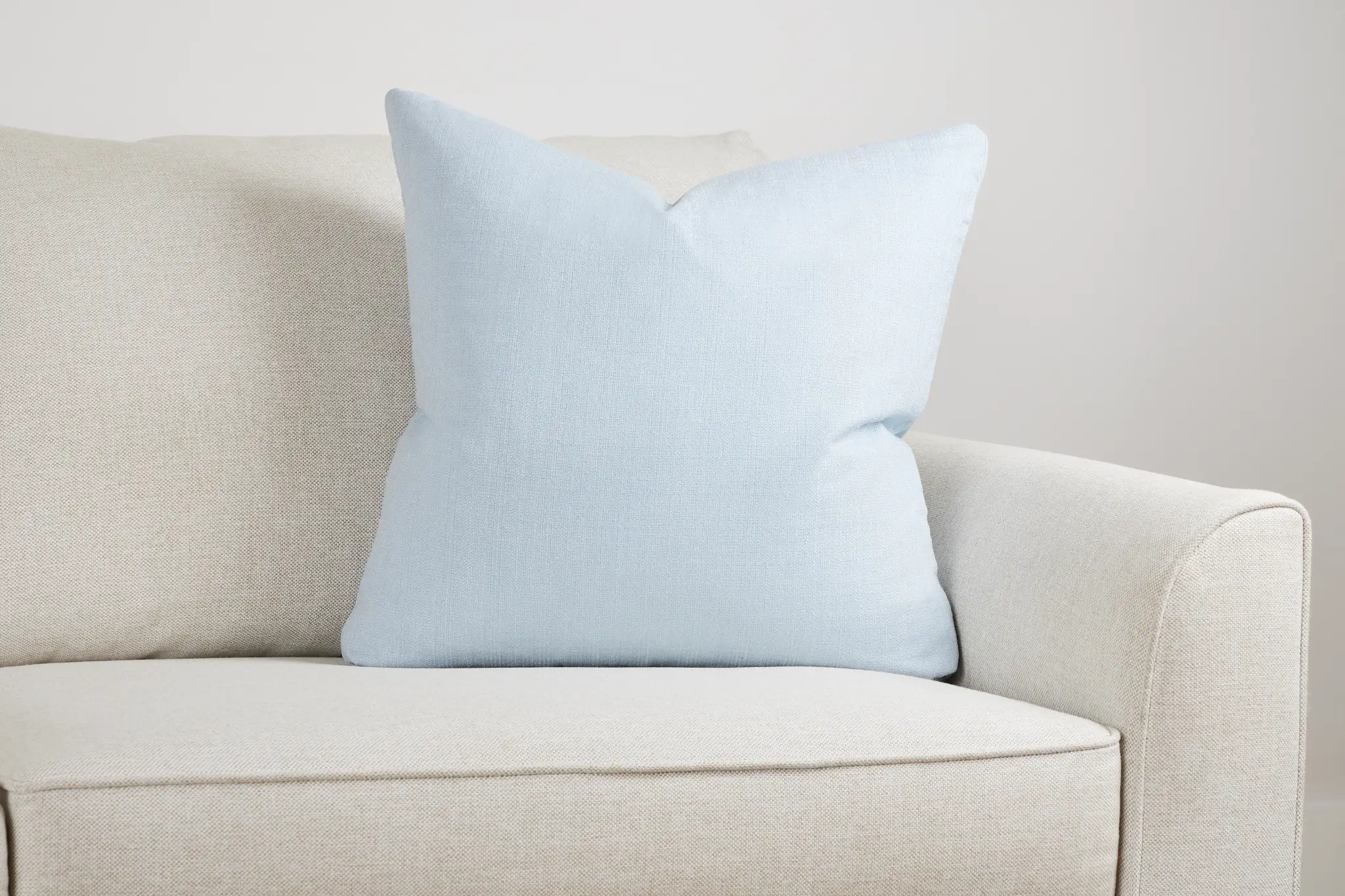 Zeke Light Blue 22" Accent Pillow Zeke Light Blue 22" Accent Pillow