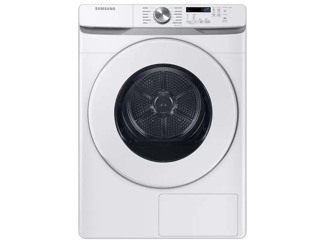 Samsung 6000 Series White Front Load Electric Dryer Samsung 6000 Series White Front Load Electric Dryer