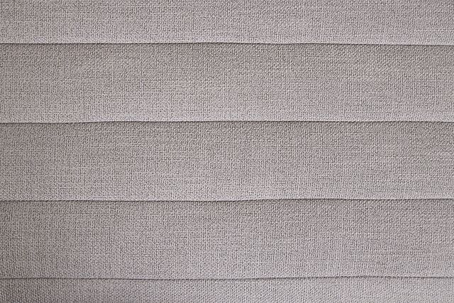 Leith Gray Fabric Accent Ottoman