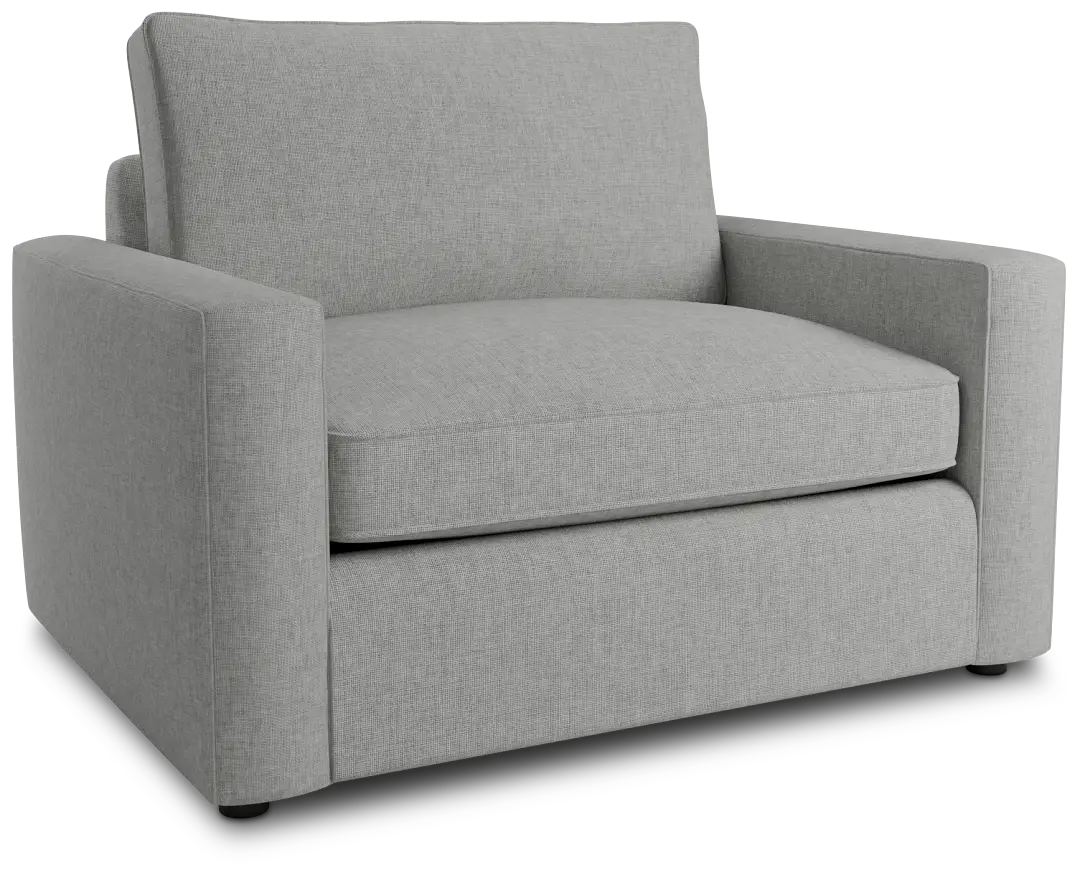 Siesta Delray Pewter Fabric Cooling Memory Foam Sleeper Siesta Delray Pewter Fabric Cooling Memory Foam Sleeper