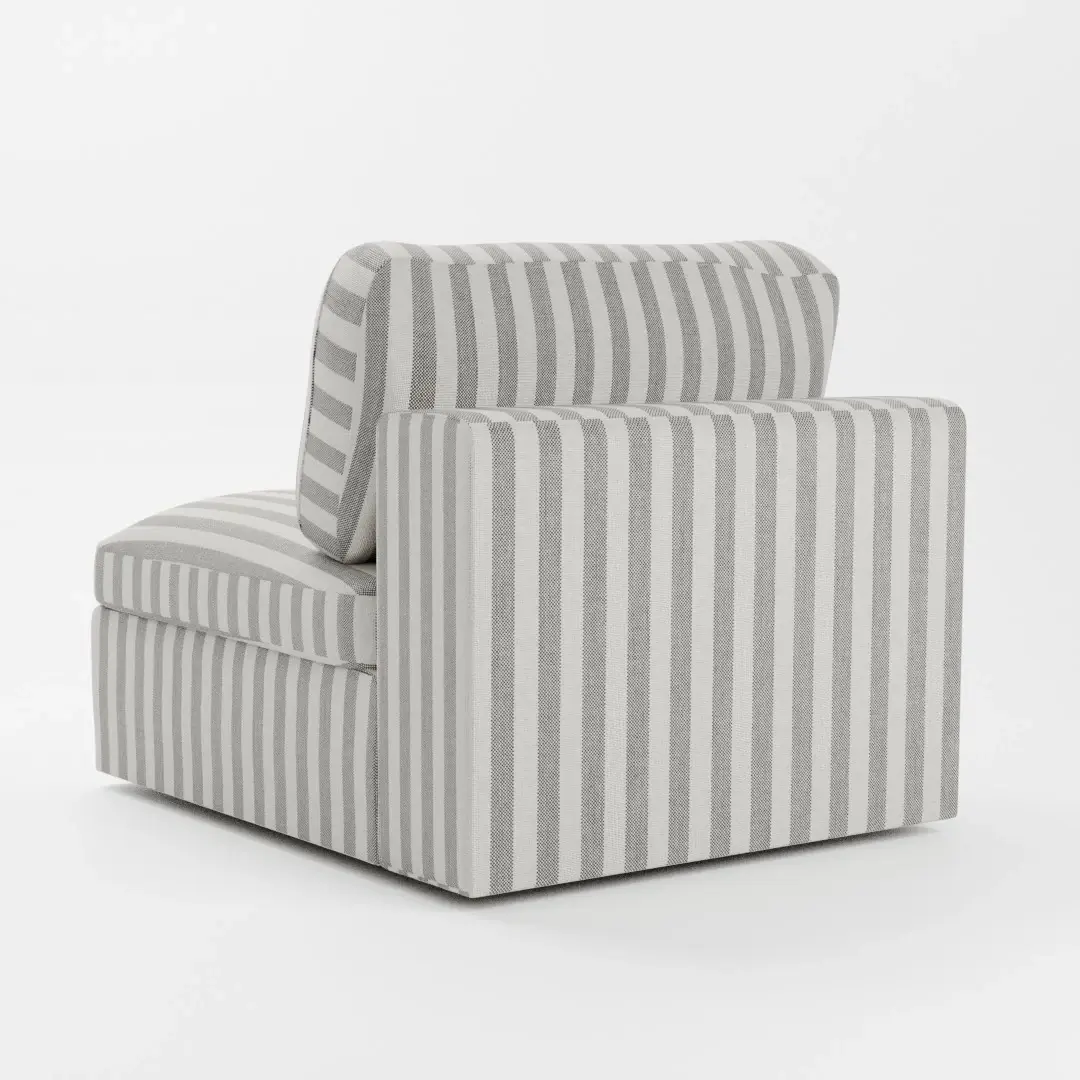 Destin Sea Lane Dark Gray Fabric Swivel Chair Destin Sea Lane Dark Gray Fabric Swivel Chair