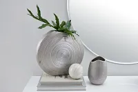 Erica Silver Large Vase