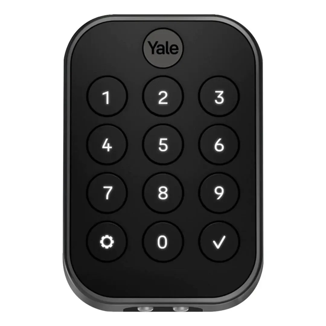 Yale Pro 2 Pushbutton Direct Wifi Black Key-free Keypad Door Lock