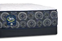 Perfect Sleeper Calming Nights Firm Low-profile Mattress Set