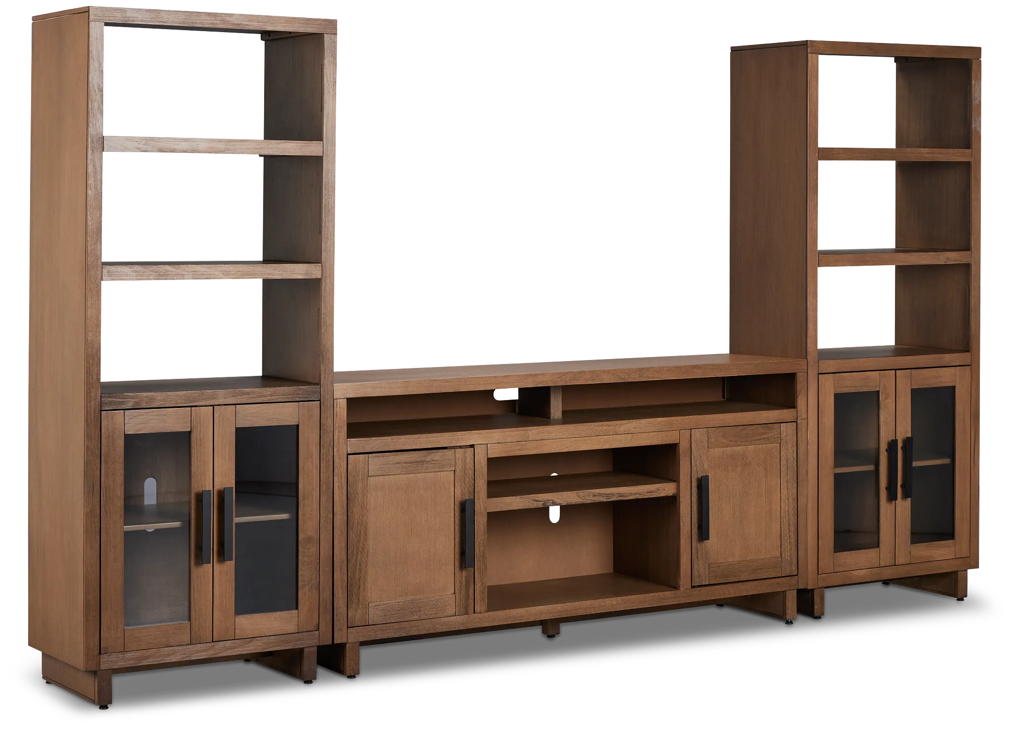 Richmond Light Tone 64" Door Entertainment Wall