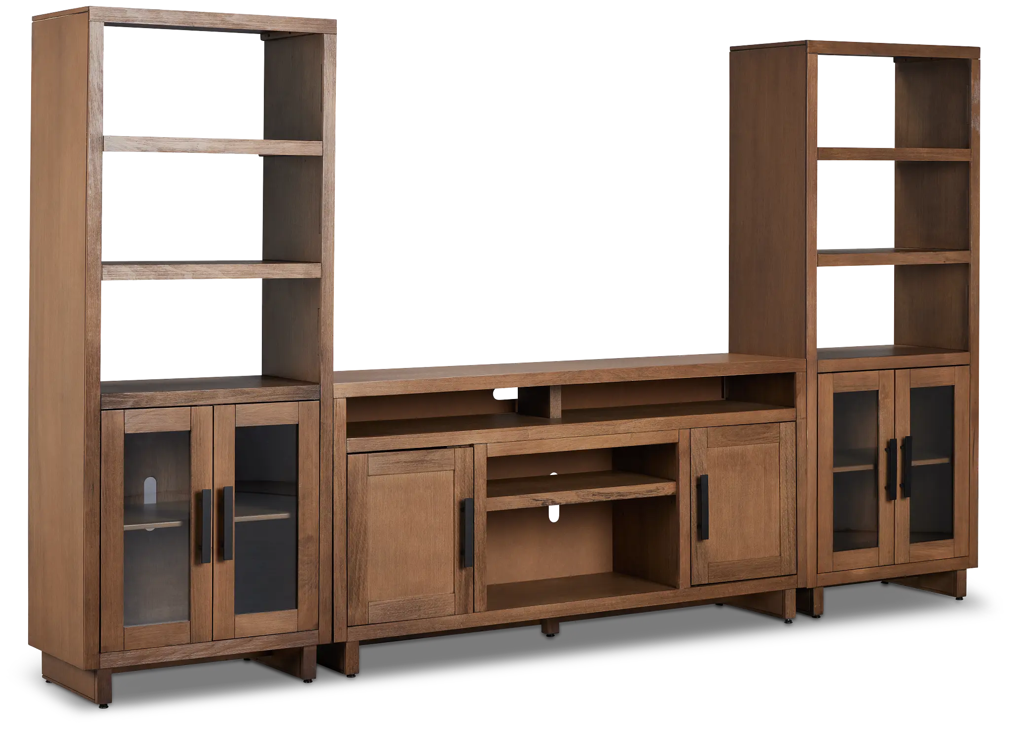 Richmond Light Tone 64" Door Entertainment Wall Richmond Light Tone 64" Door Entertainment Wall