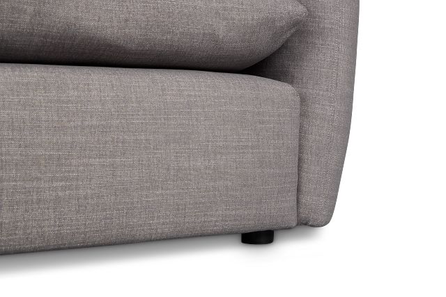 Serena Gray Fabric Right Chair