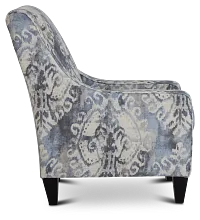 Soledad Gray Fabric Accent Chair