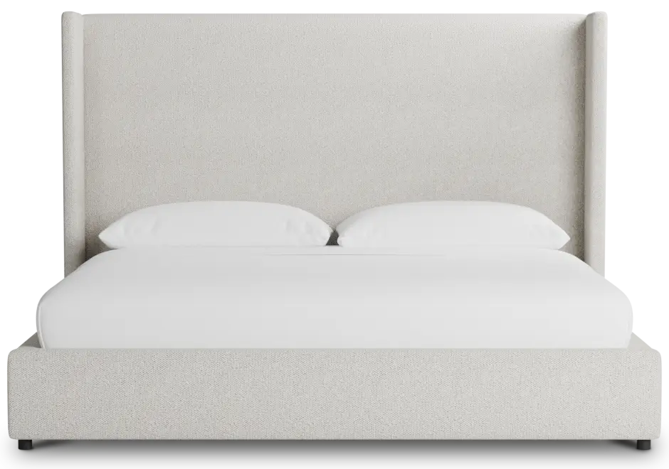 Captiva Gellar Beige 60" Upholstered Shelter Bed Captiva Gellar Beige 60" Upholstered Shelter Bed