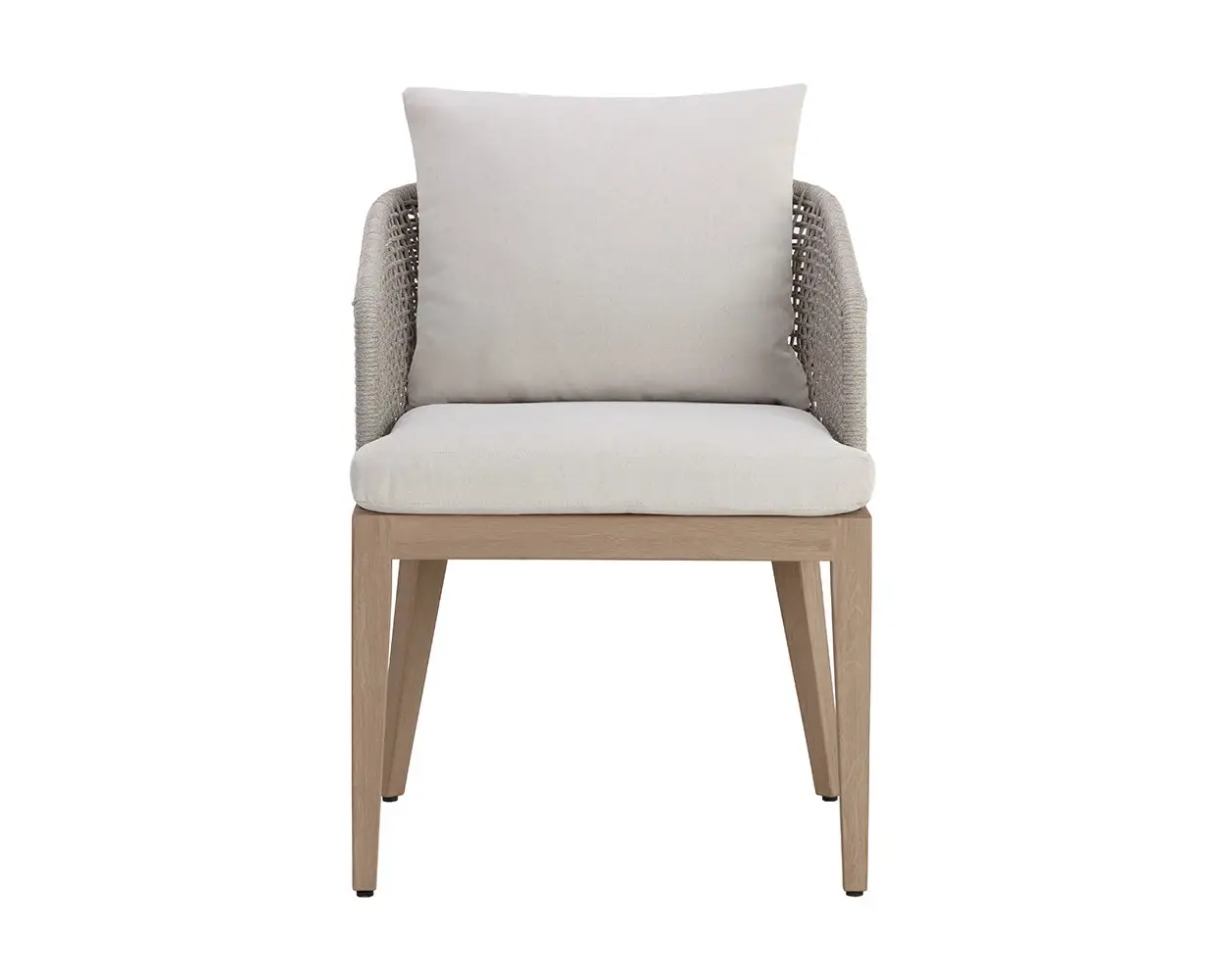Ukiah Light Gray Cushioned Arm Chair Ukiah Light Gray Cushioned Arm Chair