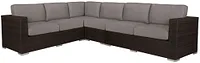 Fina Gray Large Two-arm Sectional