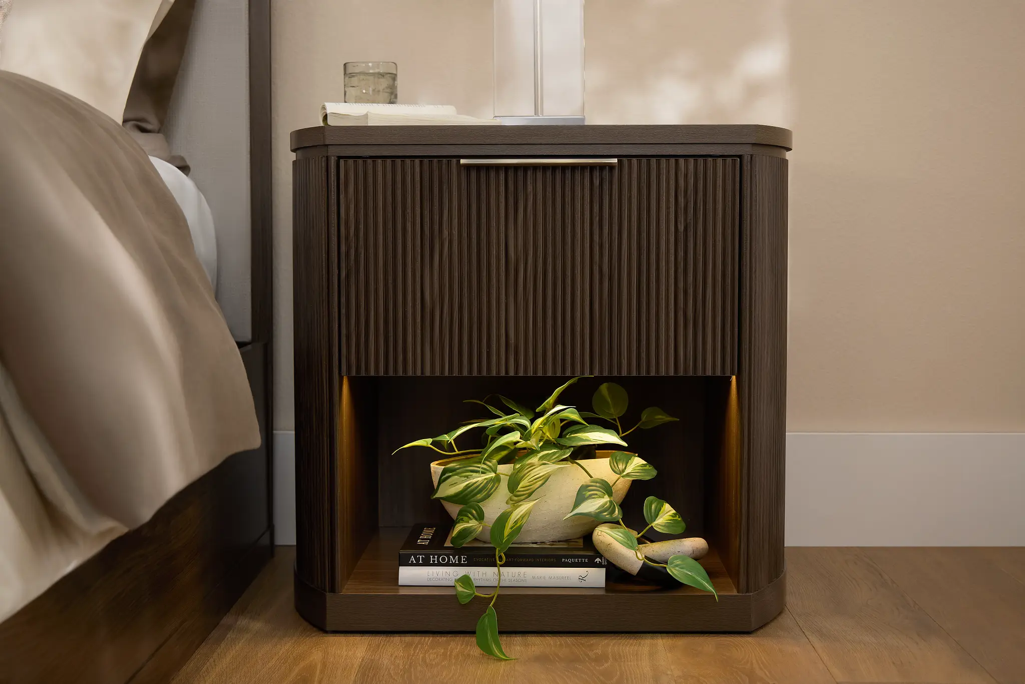 Camden Dark Tone Nightstand Camden Dark Tone Nightstand