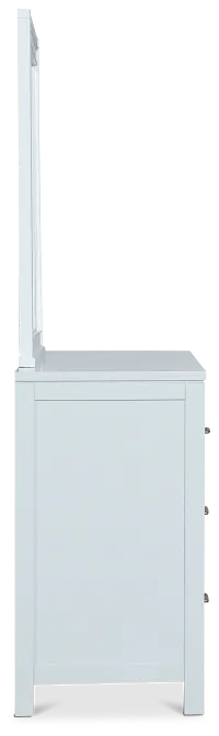 Carolina Light Blue Dresser & Mirror