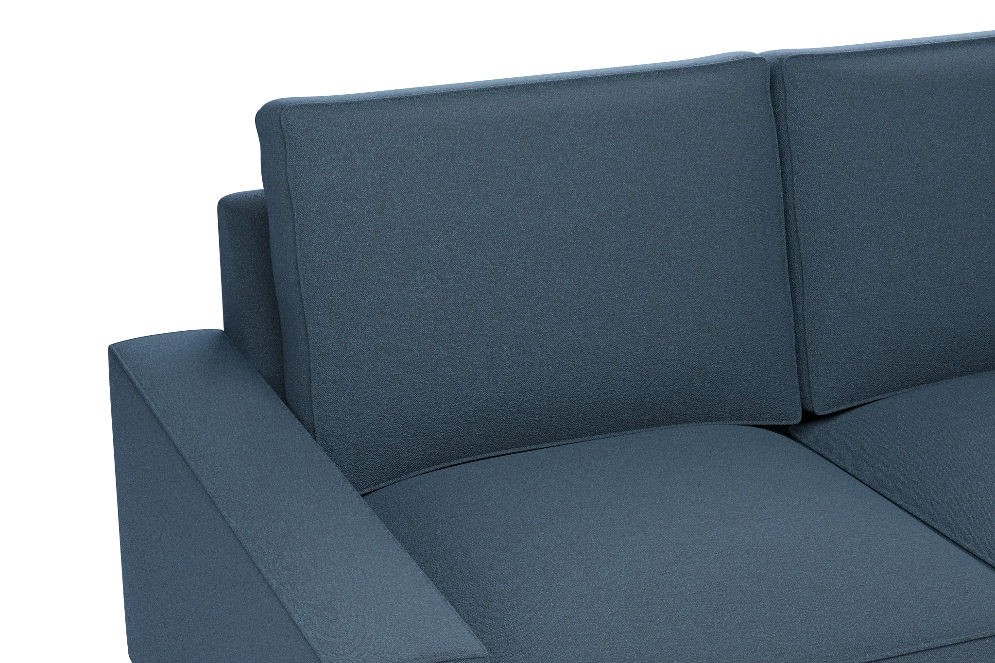 Edgewater Elite Blue Small Two-arm Sectional