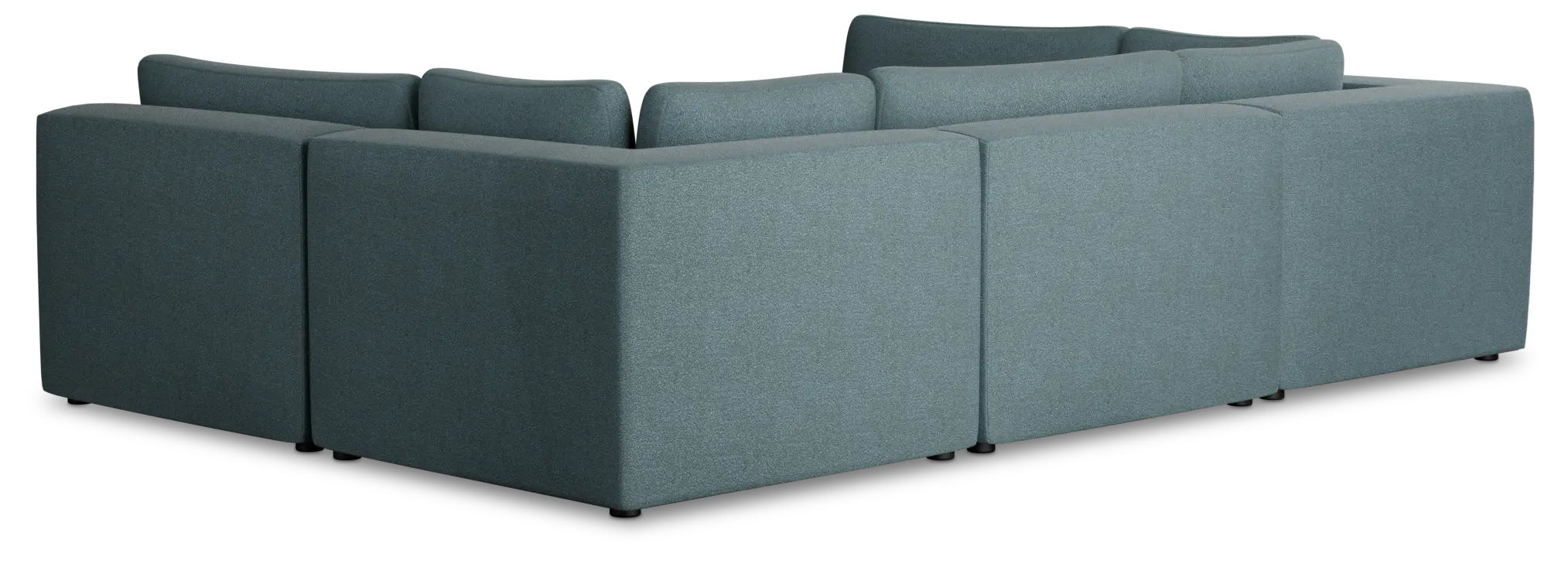 Destin Sutton Blue Fabric 6-piece Pit Sectional Destin Sutton Blue Fabric 6-piece Pit Sectional