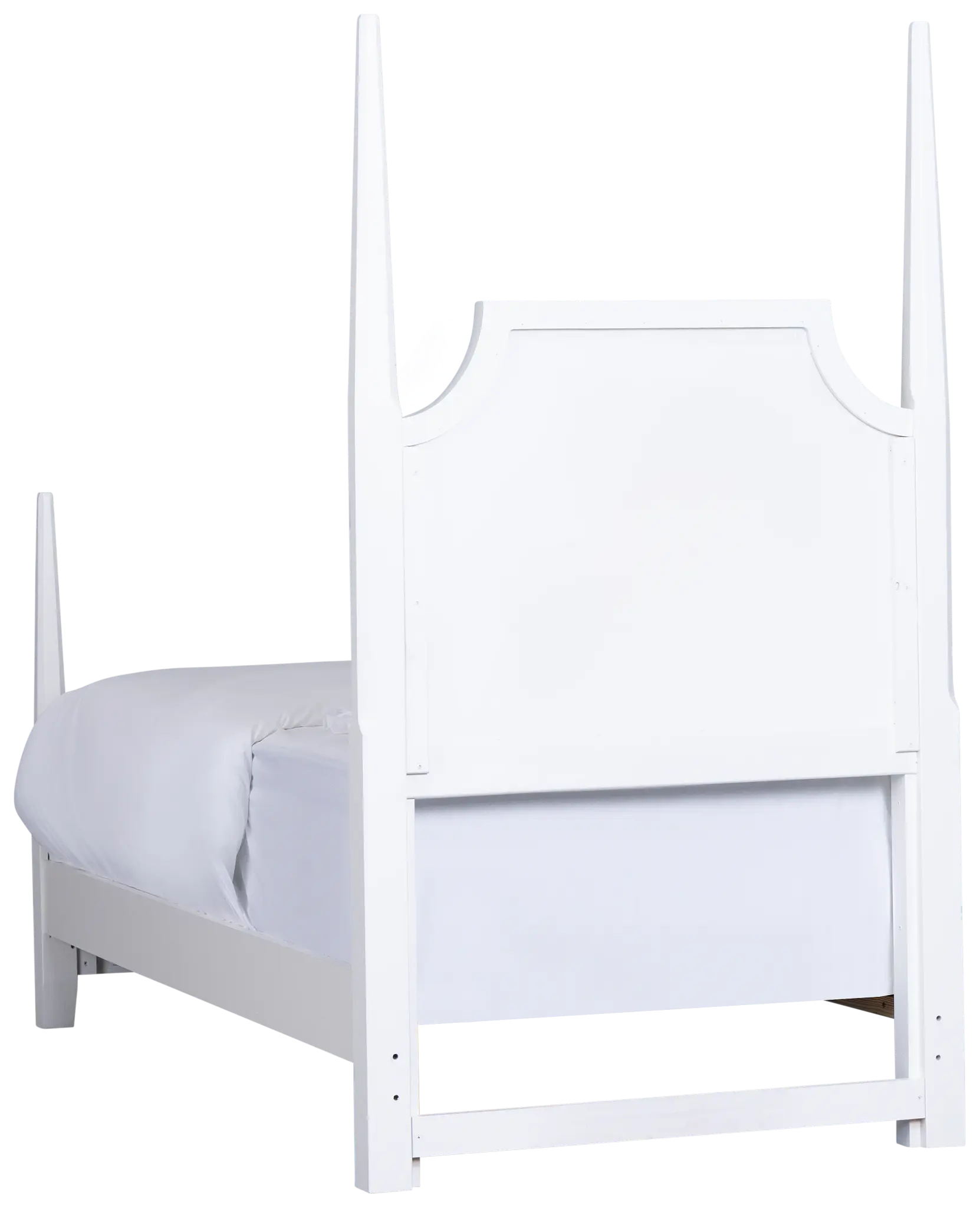 Carolina White Poster Bed Carolina White Poster Bed