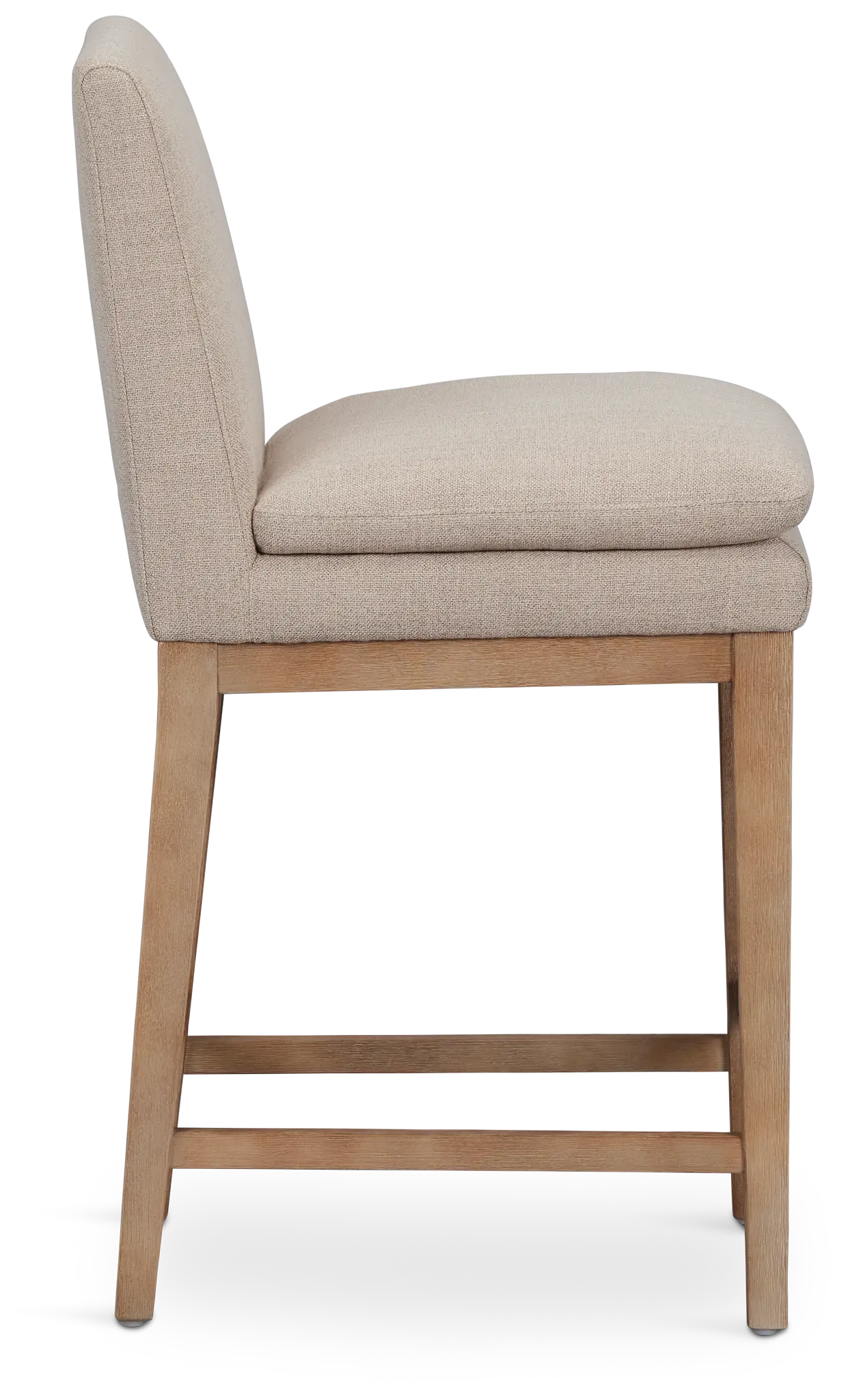 Willow Light Beige Fabric 24" Upholstered Barstool Willow Light Beige Fabric 24" Upholstered Barstool