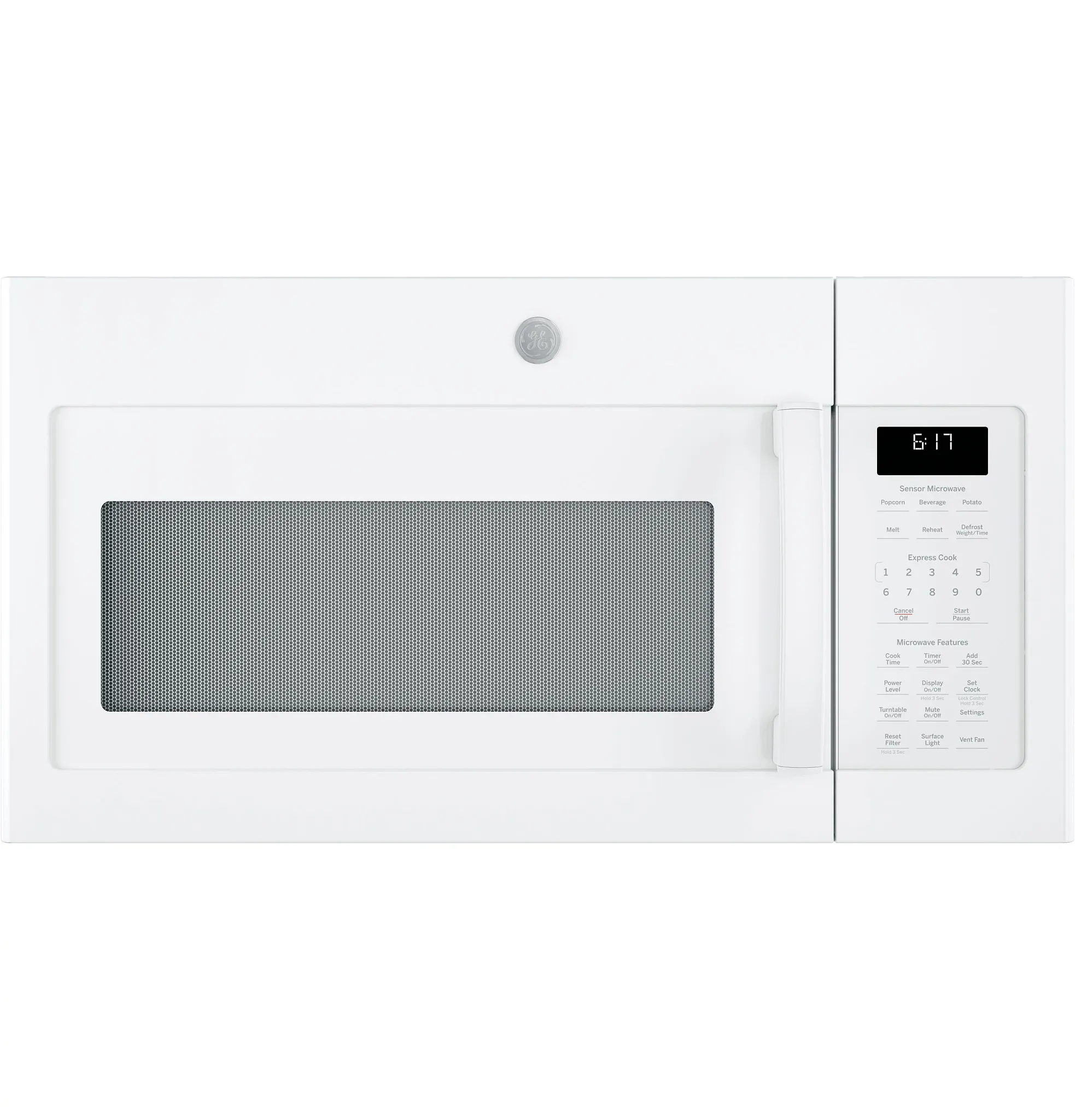 Ge 6175 Series White Over-the-range Microwave