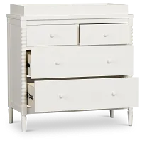 Lola White Youth Dresser