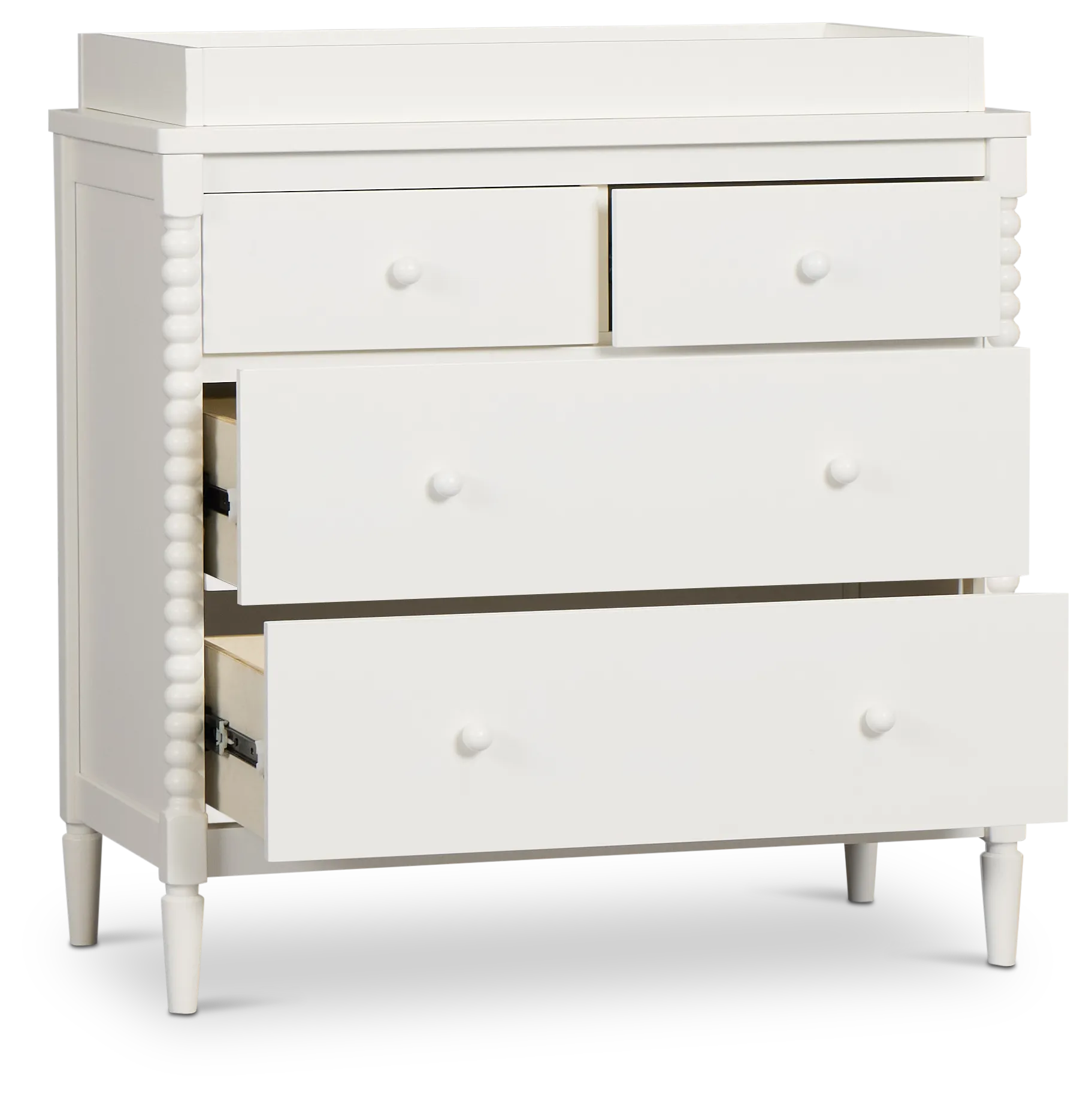 Lola White Youth Dresser