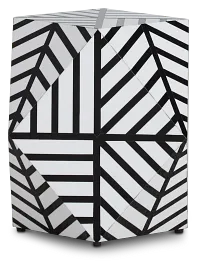 Hex Acrylic Accent Table