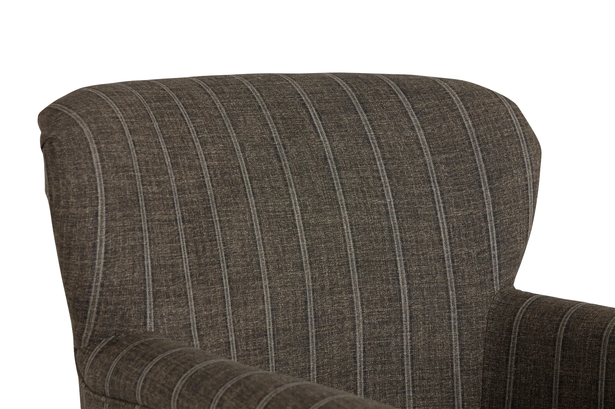 Layla Brown Fabric Accent Chair