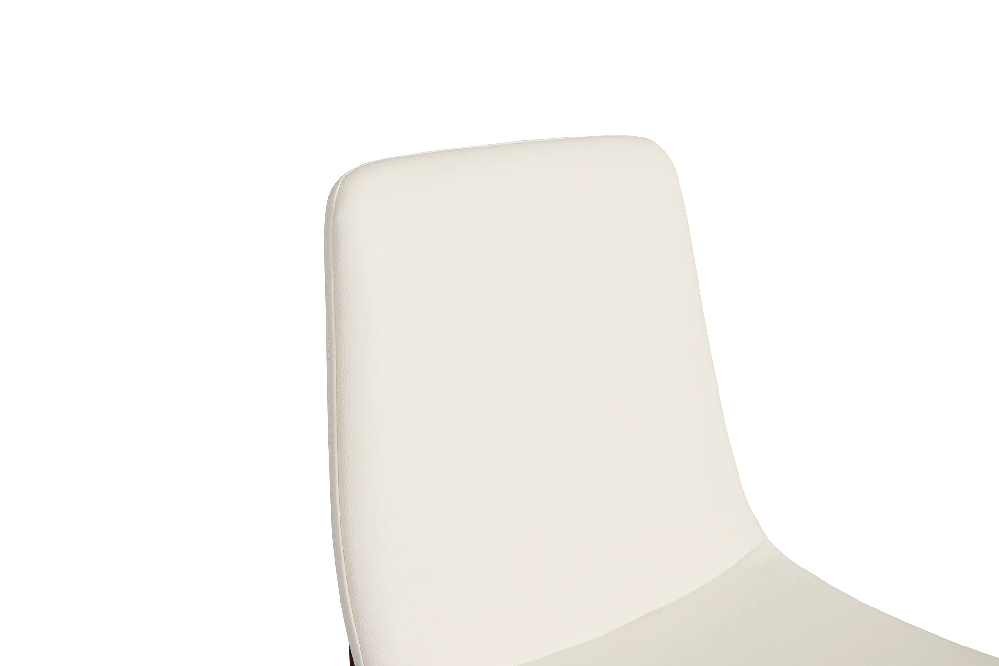 Hamilton White Micro Upholstered Side Chair