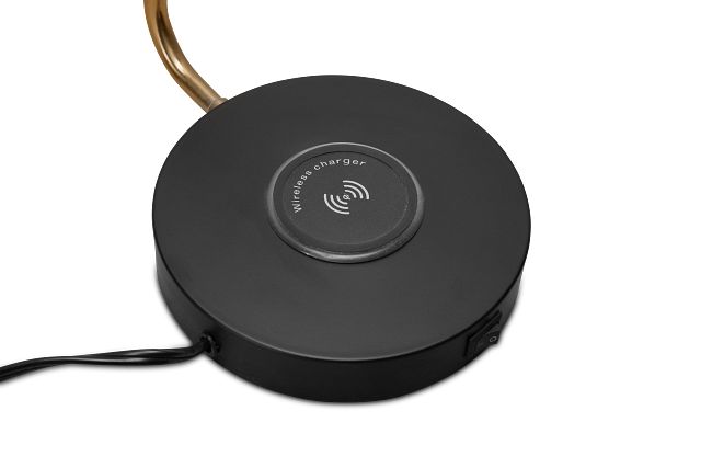 Vita Black Desk Lamp