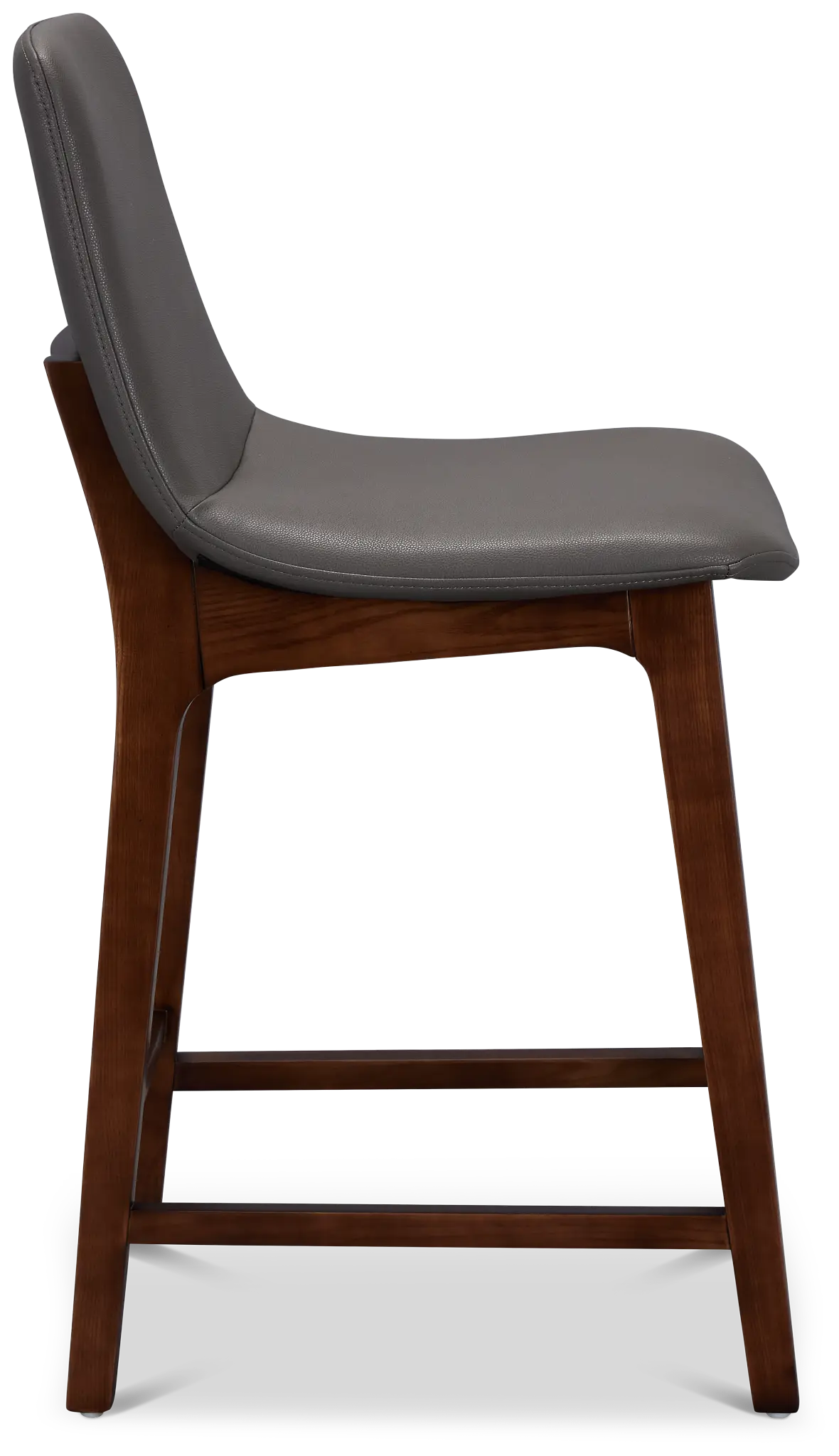 Hamilton Dark Gray Micro 24" Upholstered Barstool Hamilton Dark Gray Micro 24" Upholstered Barstool