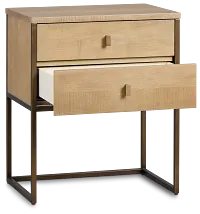 Pasadena Light Tone 2-drawer Nightstand