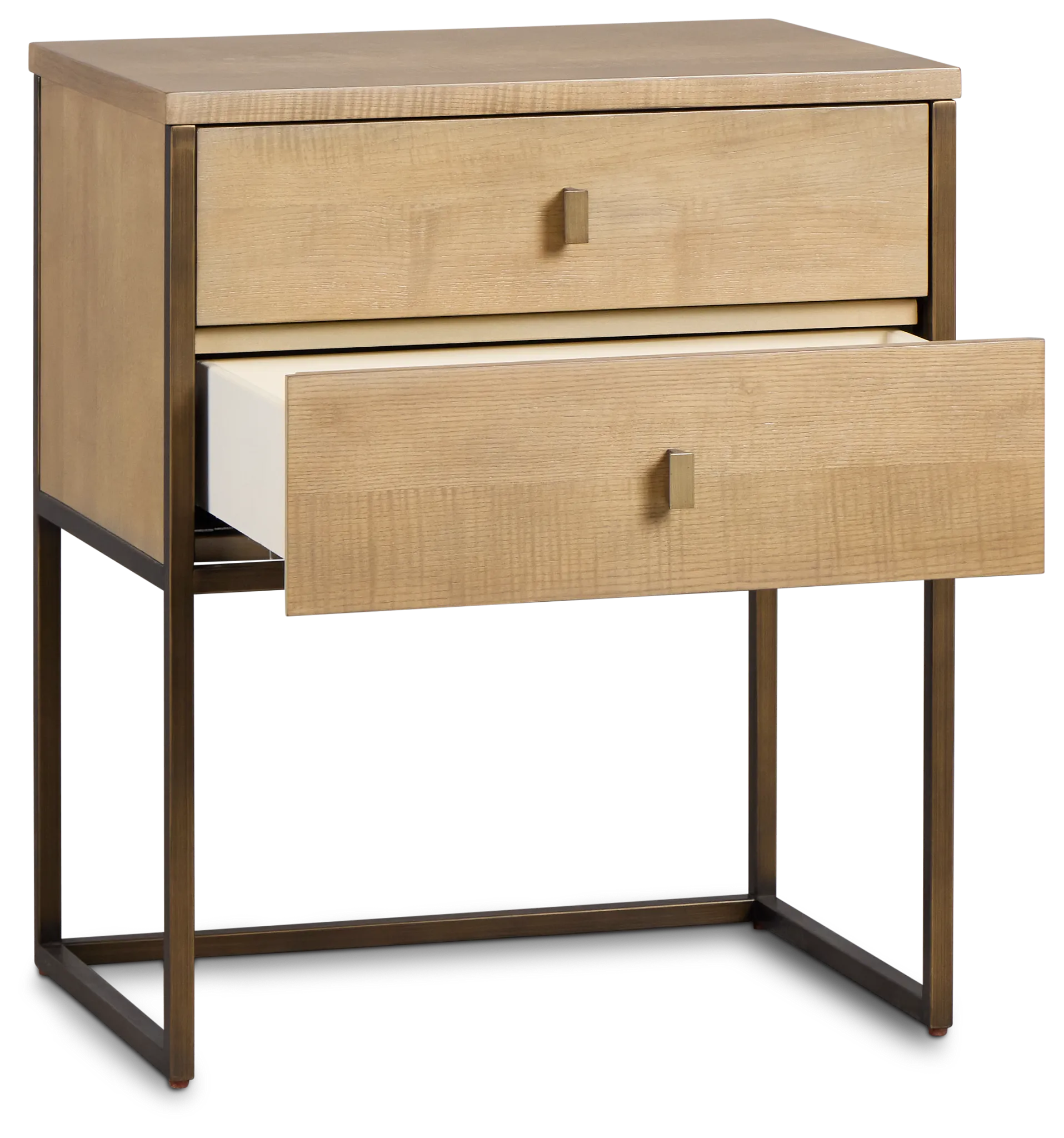 Pasadena Light Tone 2-drawer Nightstand
