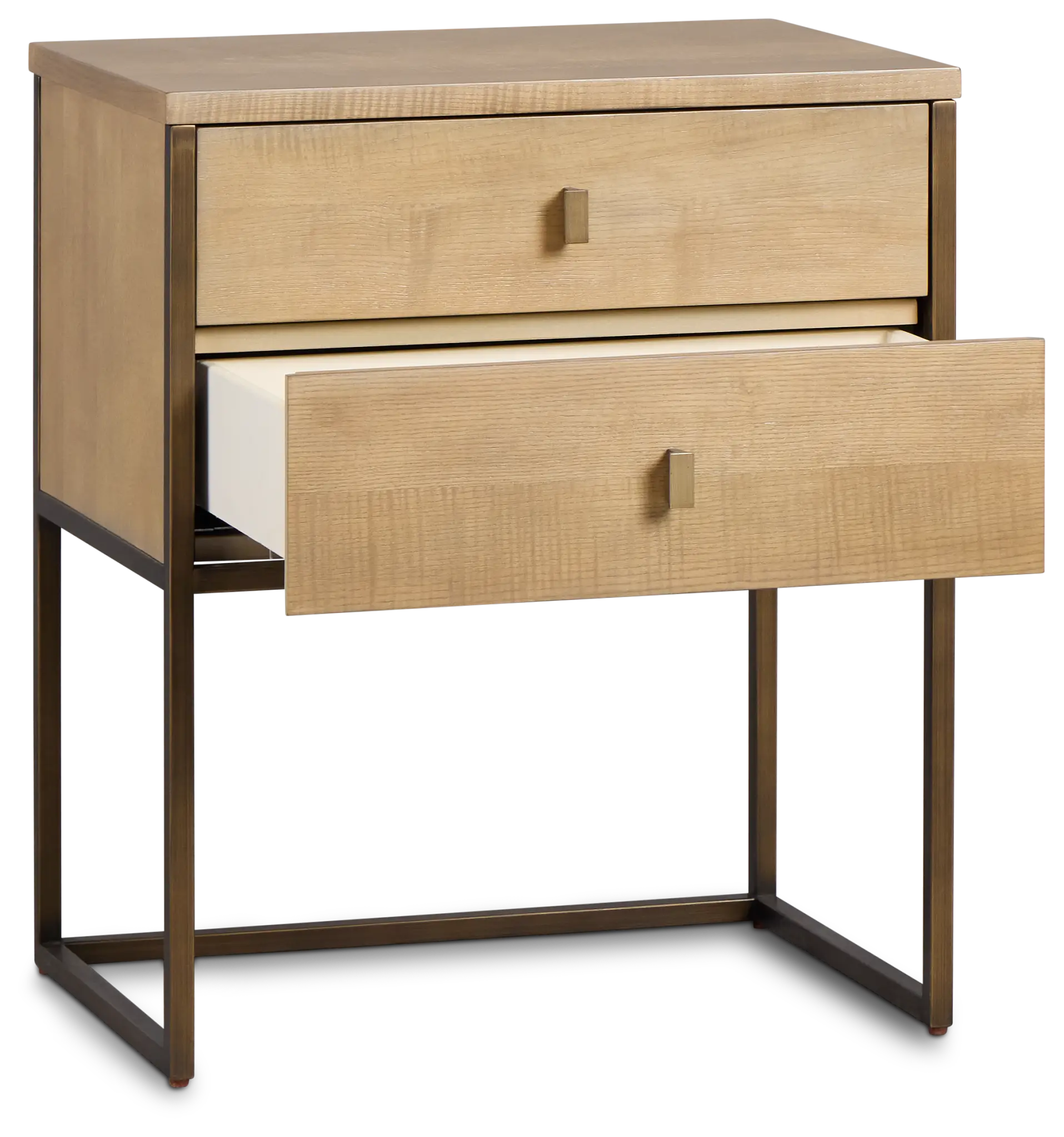 Pasadena Light Tone 2-drawer Nightstand Pasadena Light Tone 2-drawer Nightstand
