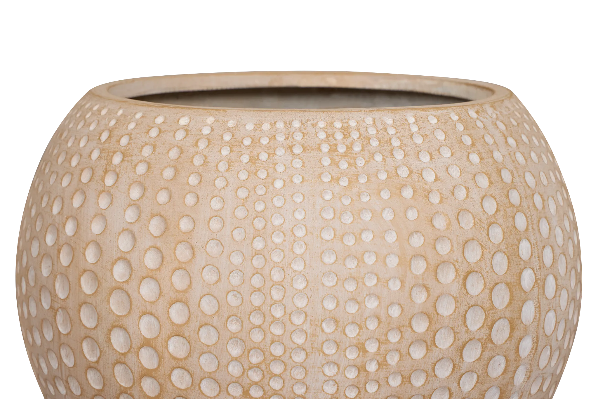 Spotti Light Brown Medium Planter