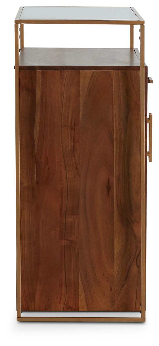 Alexa Dark Tone Wood Bar