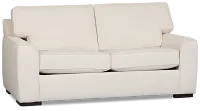 Sinclair Light Beige Fabric Cooling Memory Foam Sleeper