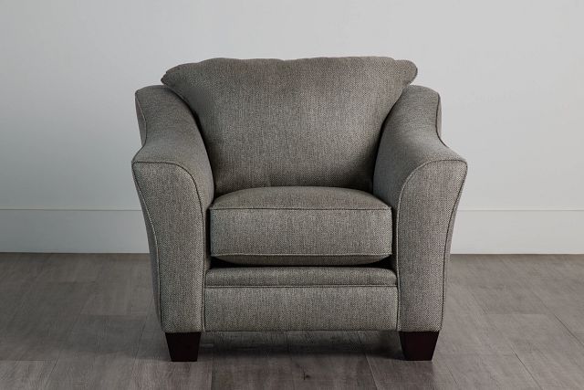 Avery Dark Gray Fabric Chair