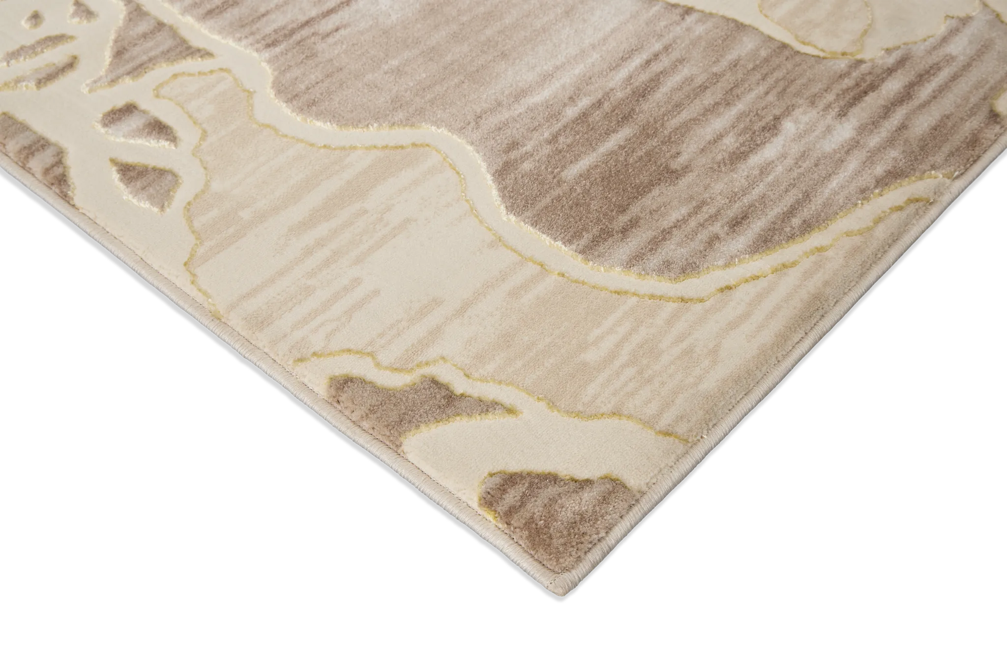 Sharpe Gold 5x8 Area Rug