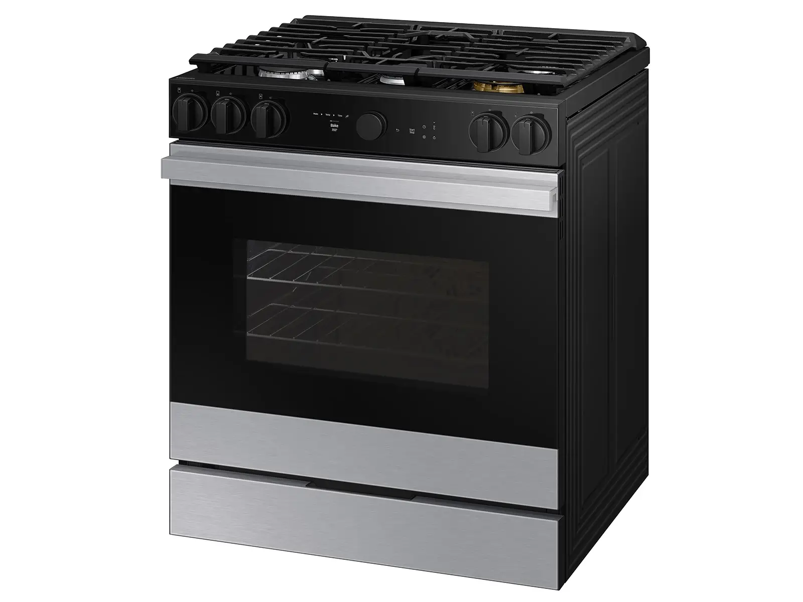 Samsung Bespoke Series Stainless Steel Gas Range Samsung Bespoke Series Stainless Steel Gas Range