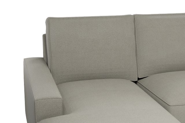 Edgewater Elite Gray Double Chaise Sectional