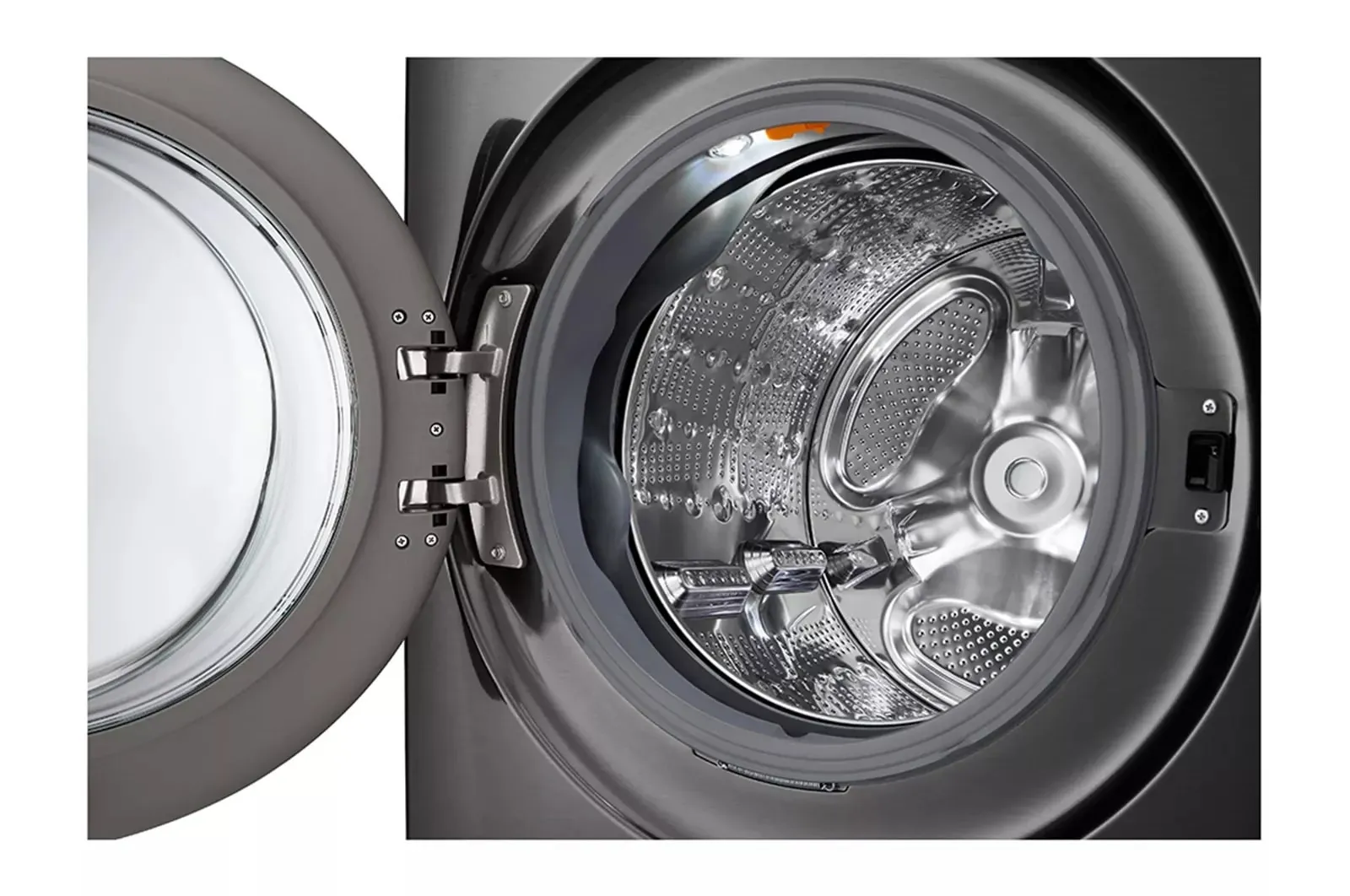 Lg 6700 Series Black Front Load Washer