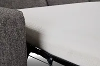 Andie Dark Gray Fabric Memory Foam Sleeper