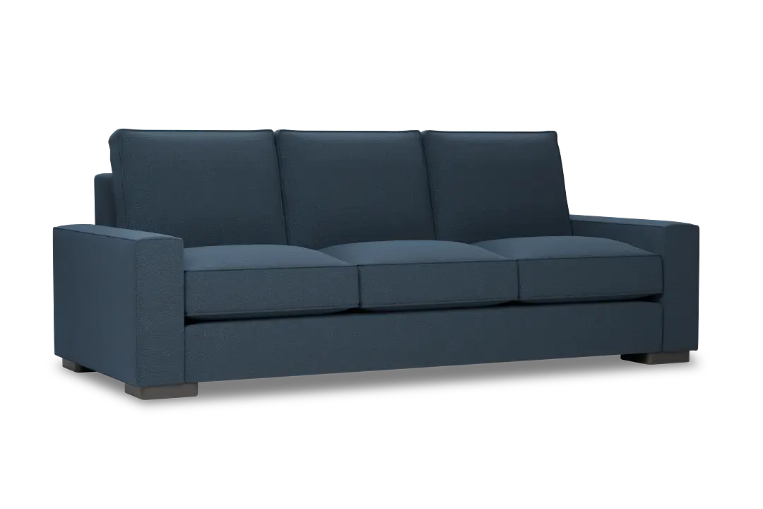 Edgewater Elite Blue 96" Sofa W/ 3 Cushions Edgewater Elite Blue 96" Sofa W/ 3 Cushions