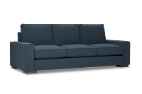 Edgewater Elite Blue 96" Sofa W/ 3 Cushions