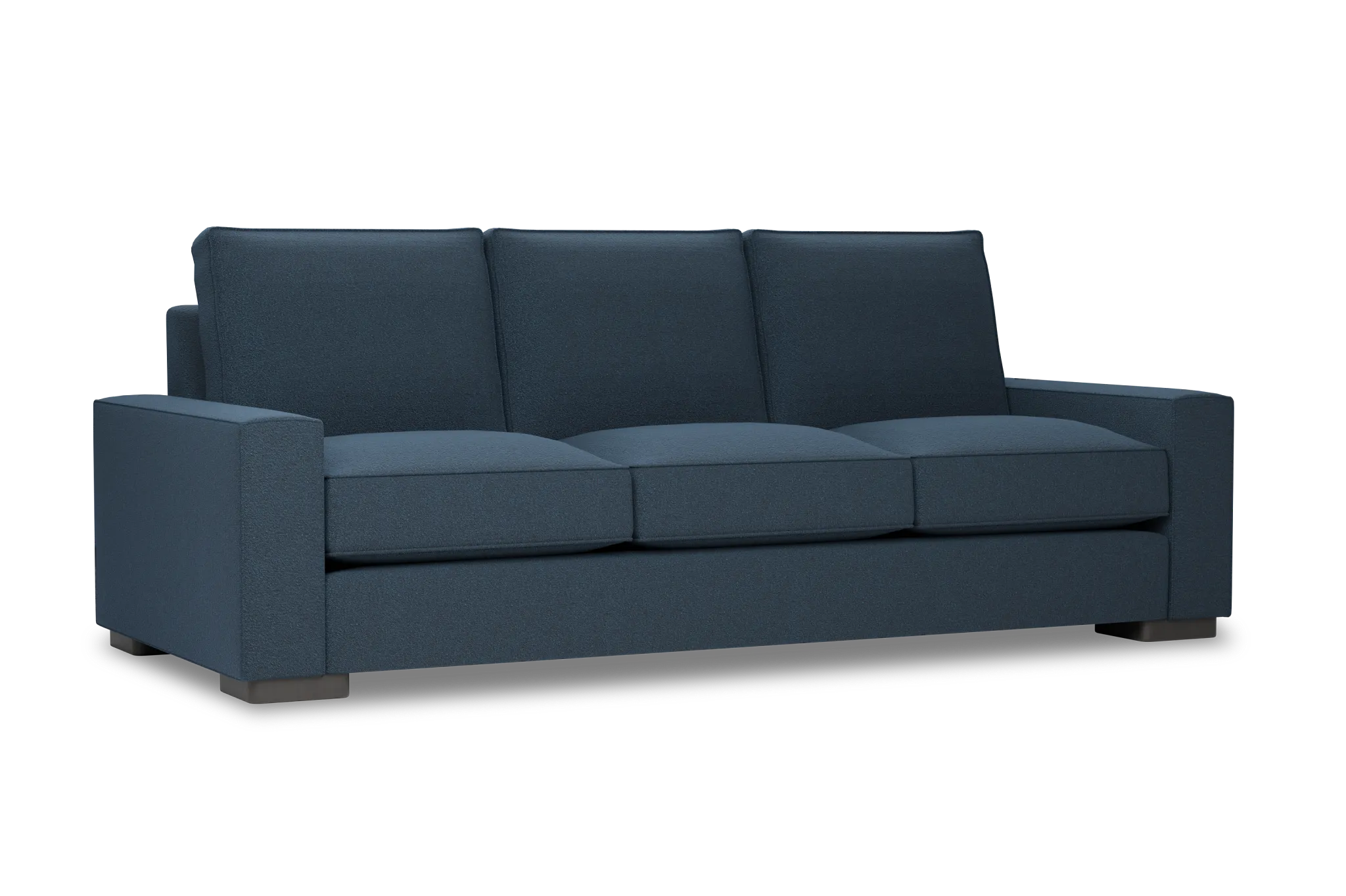 Edgewater Elite Blue 96" Sofa W/ 3 Cushions