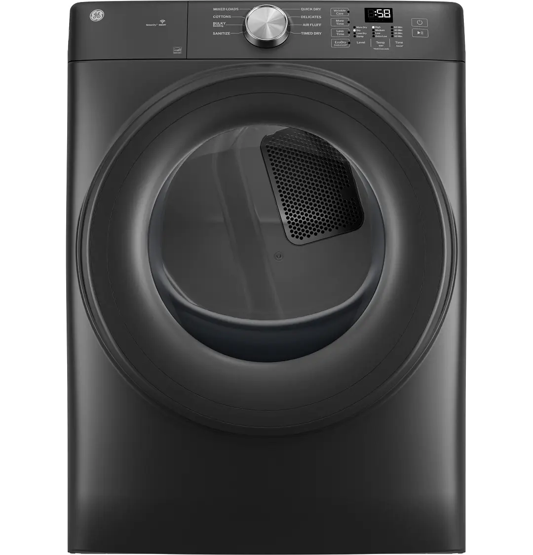 Ge 35 Series Dark Gray Front Load Electric Dryer Ge 35 Series Dark Gray Front Load Electric Dryer