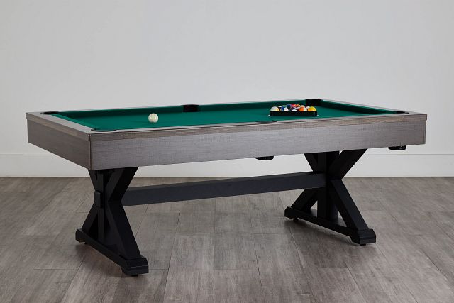 Belleview Gray Pool Table