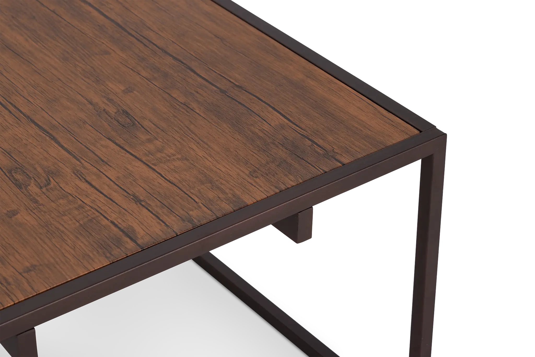 Reggie Dark Tone Square Coffee Table Reggie Dark Tone Square Coffee Table